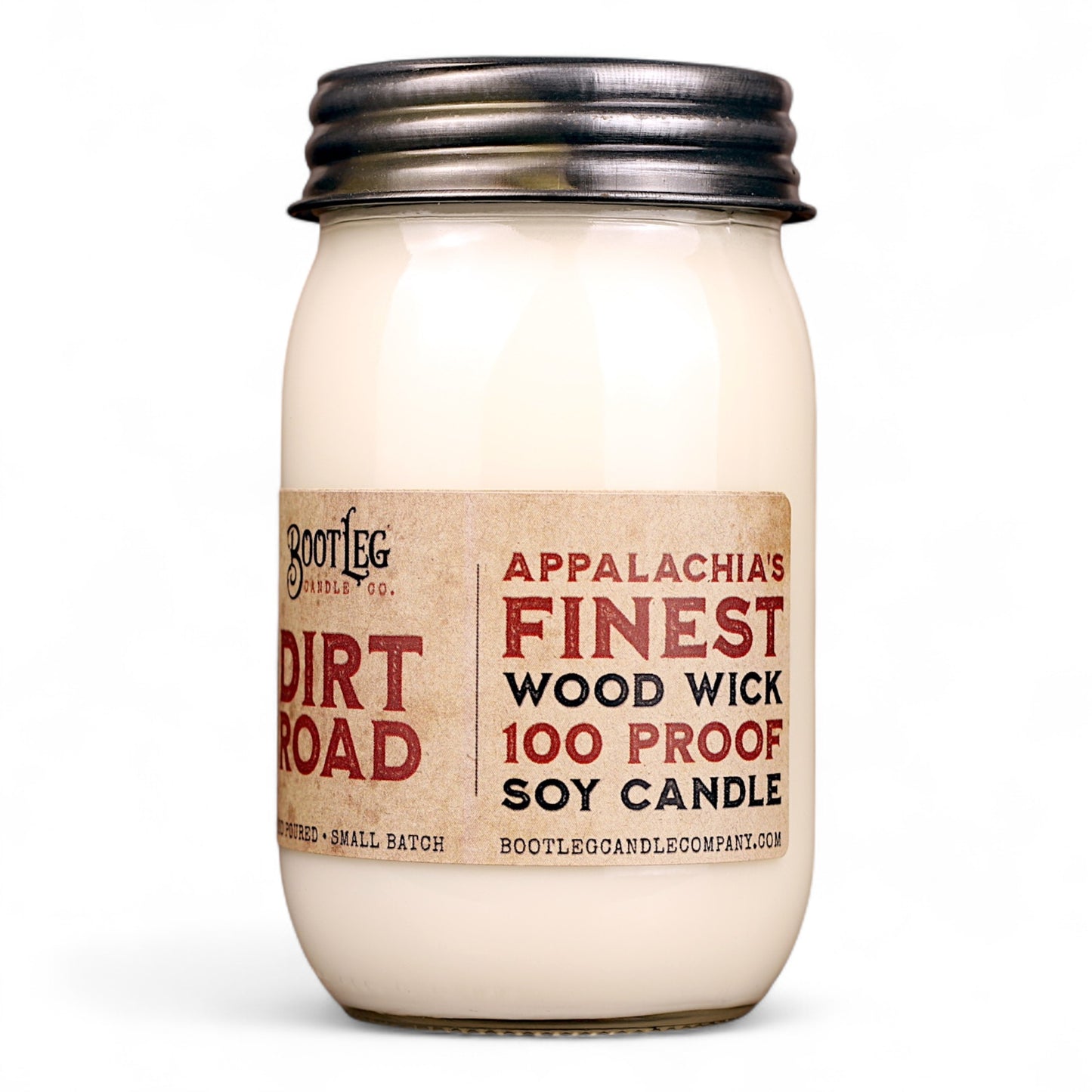 Dirt Road - 16oz Soy Wax, Wood Wick Candle
