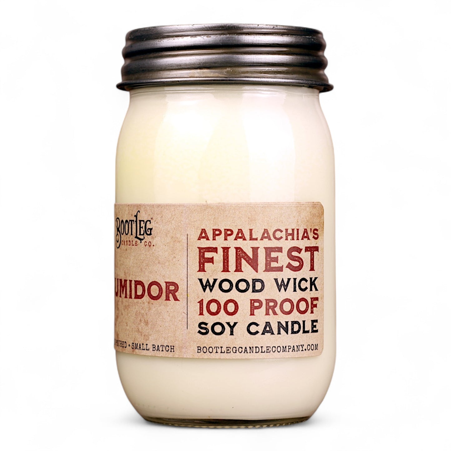 Humidor - 16oz Soy Wax, Wood Wick Candle