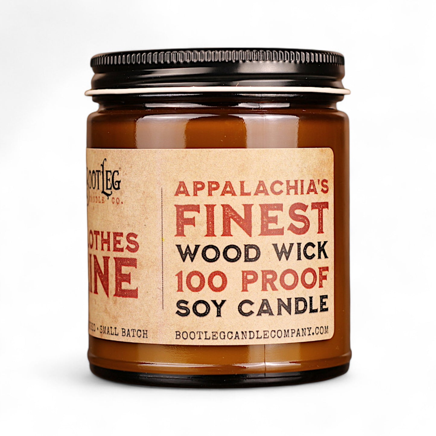 Clothesline - 8oz Soy Wax, Wood Wick Candle