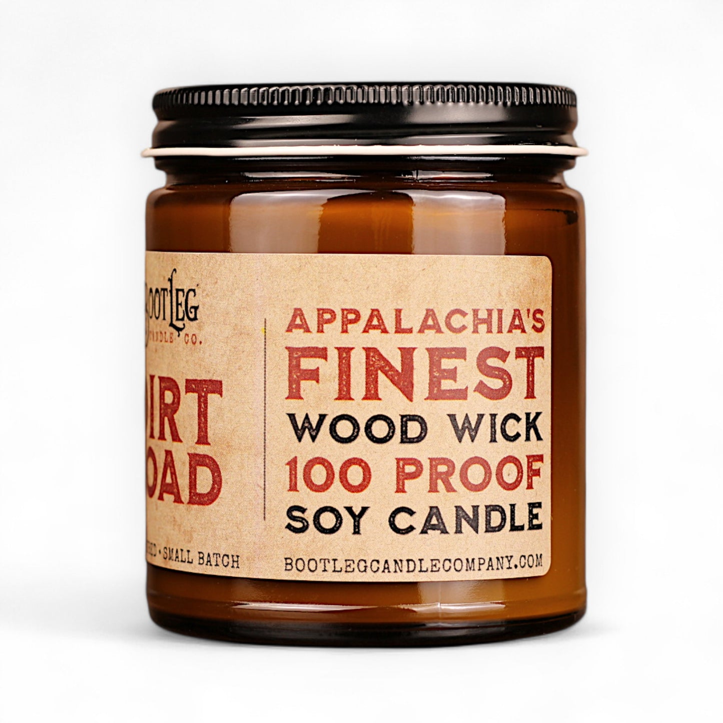 Dirt Road - 8oz Soy Wax, Wood Wick Candle