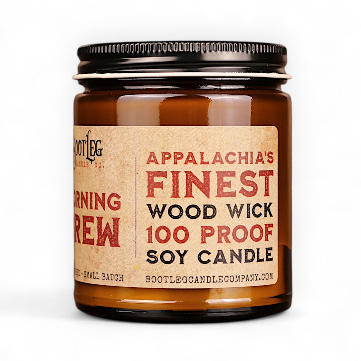 Morning Brew - 8oz Soy Wax, Wood Wick Candle