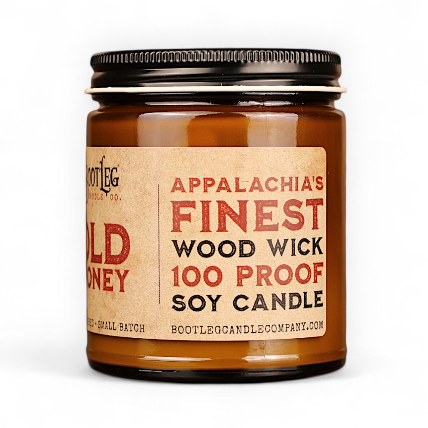 Old Money - 8oz Soy Wax, Wood Wick Candle