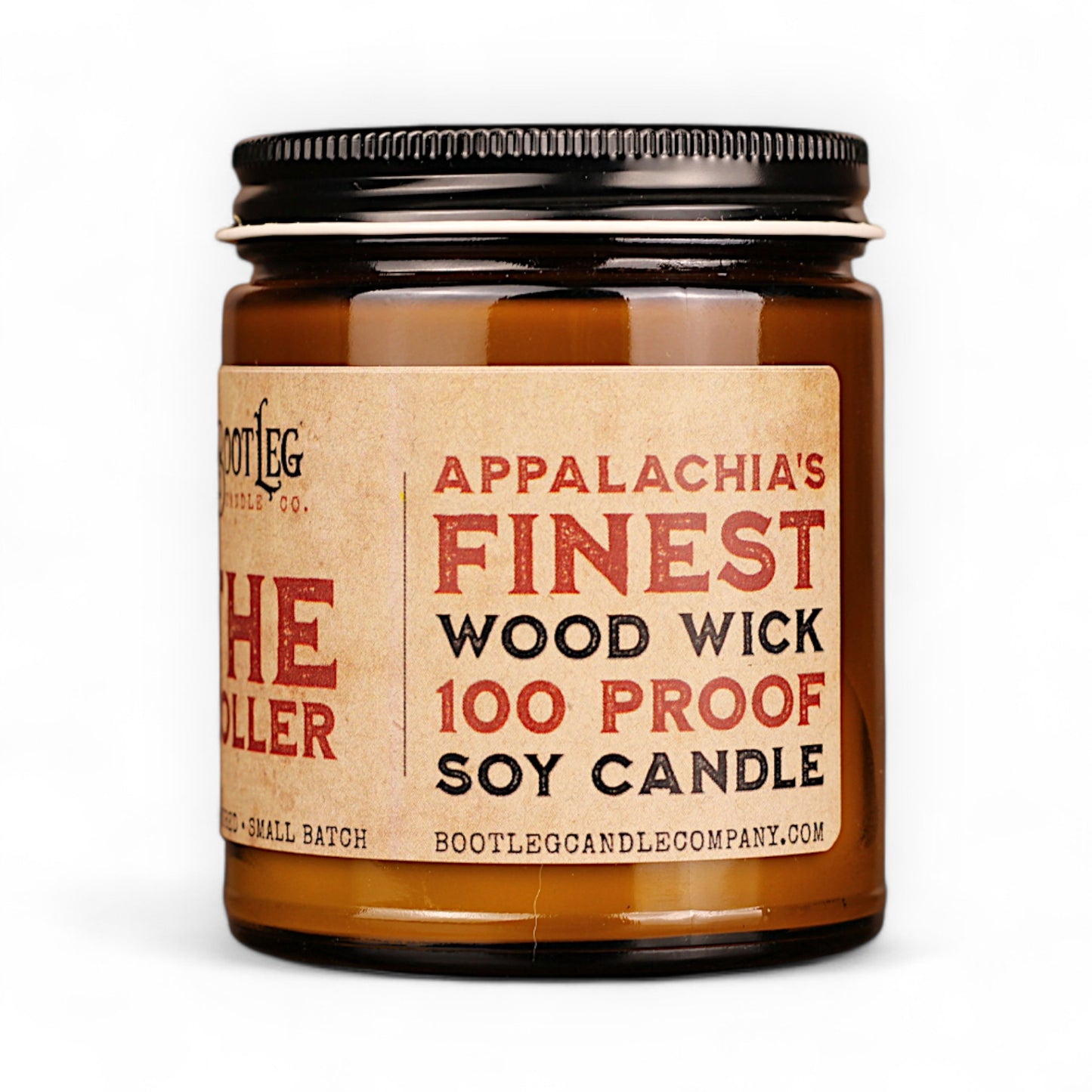 The Holler - 8oz Soy Wax, Wood Wick Candle
