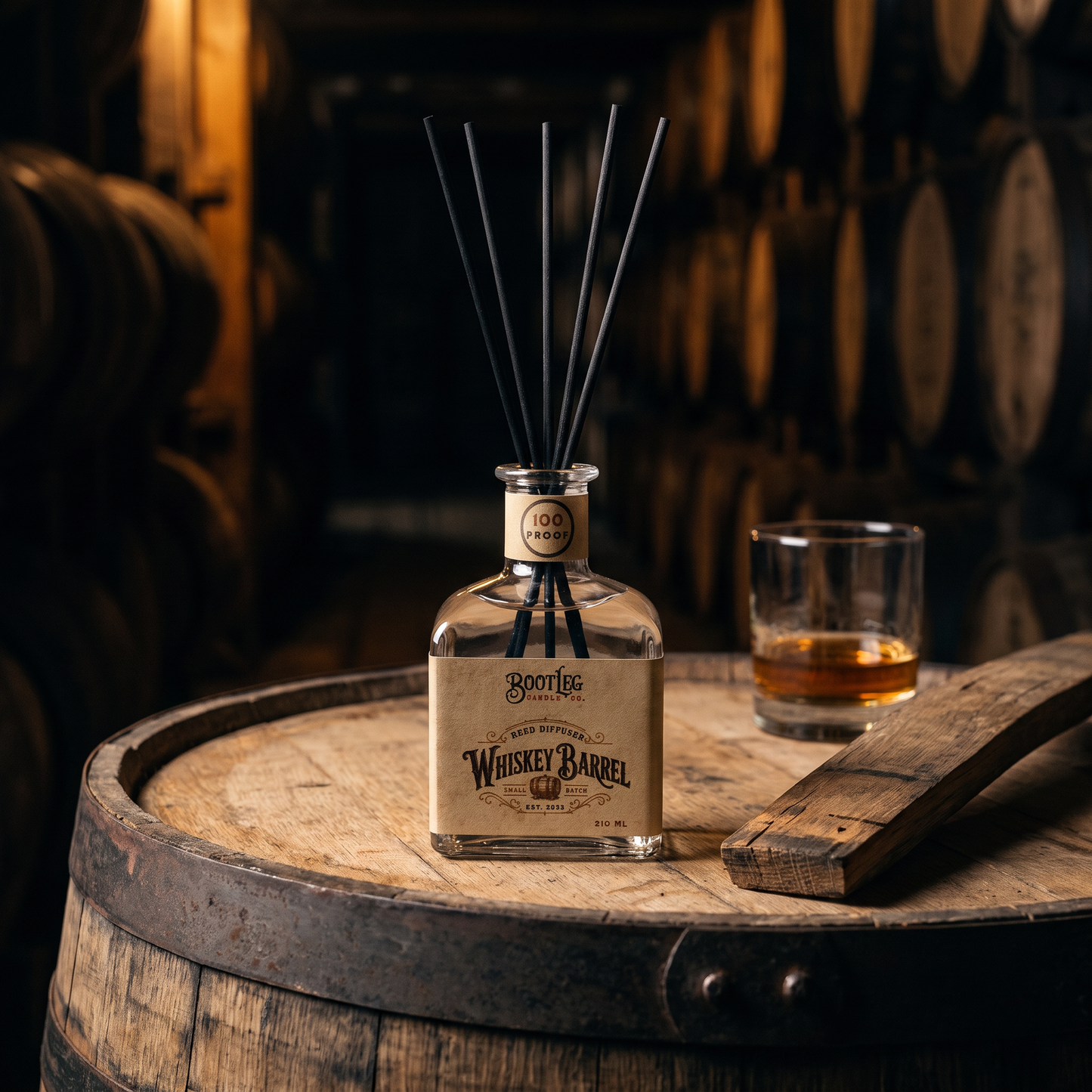 Whiskey Barrel - Reed Diffuser 210ML