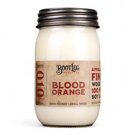 Blood Orange - 16oz Soy Wax, Wood Wick Candle
