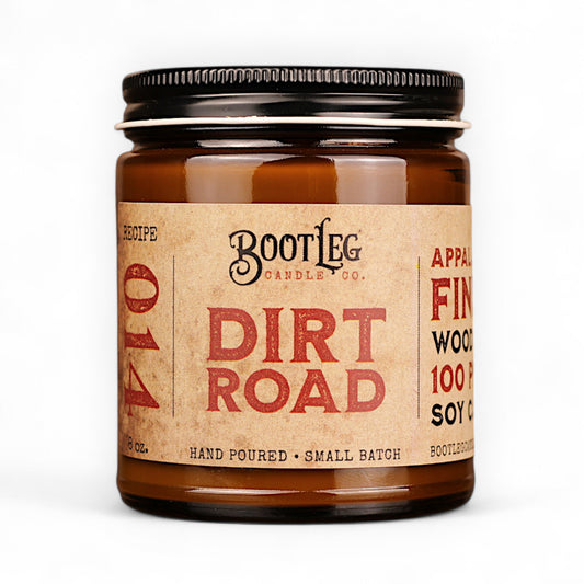 Dirt Road - 8oz Soy Wax, Wood Wick Candle