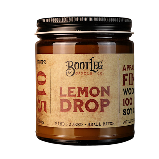 Lemon Drop - 8oz. Soy Wax, Wood Wick Candle