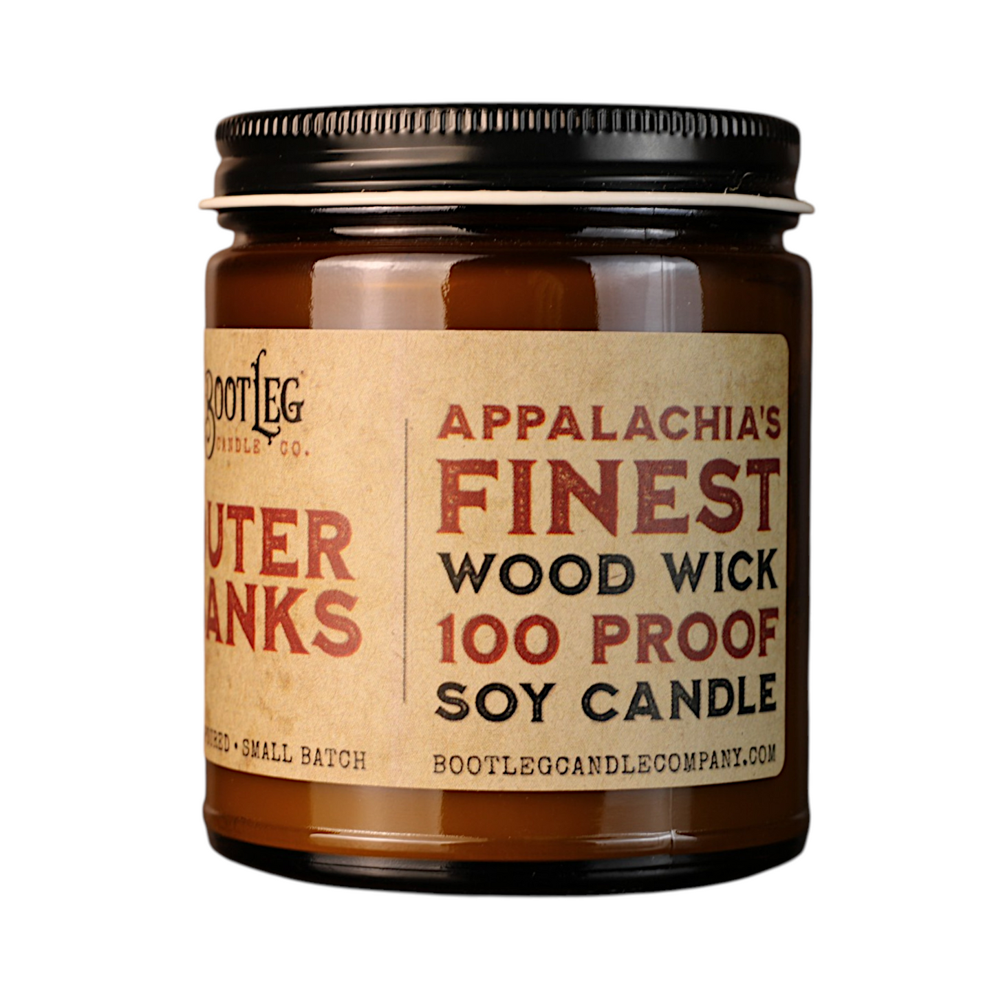 Outer Banks - 8oz. Soy Wax, Wood Wick Candle