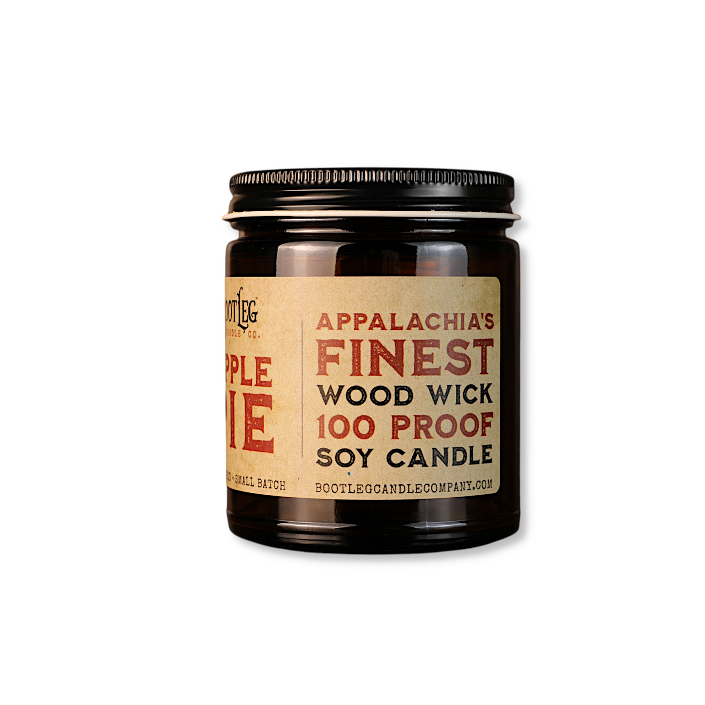 Apple Pie - 8oz. Soy Wax, Wood Wick Candle
