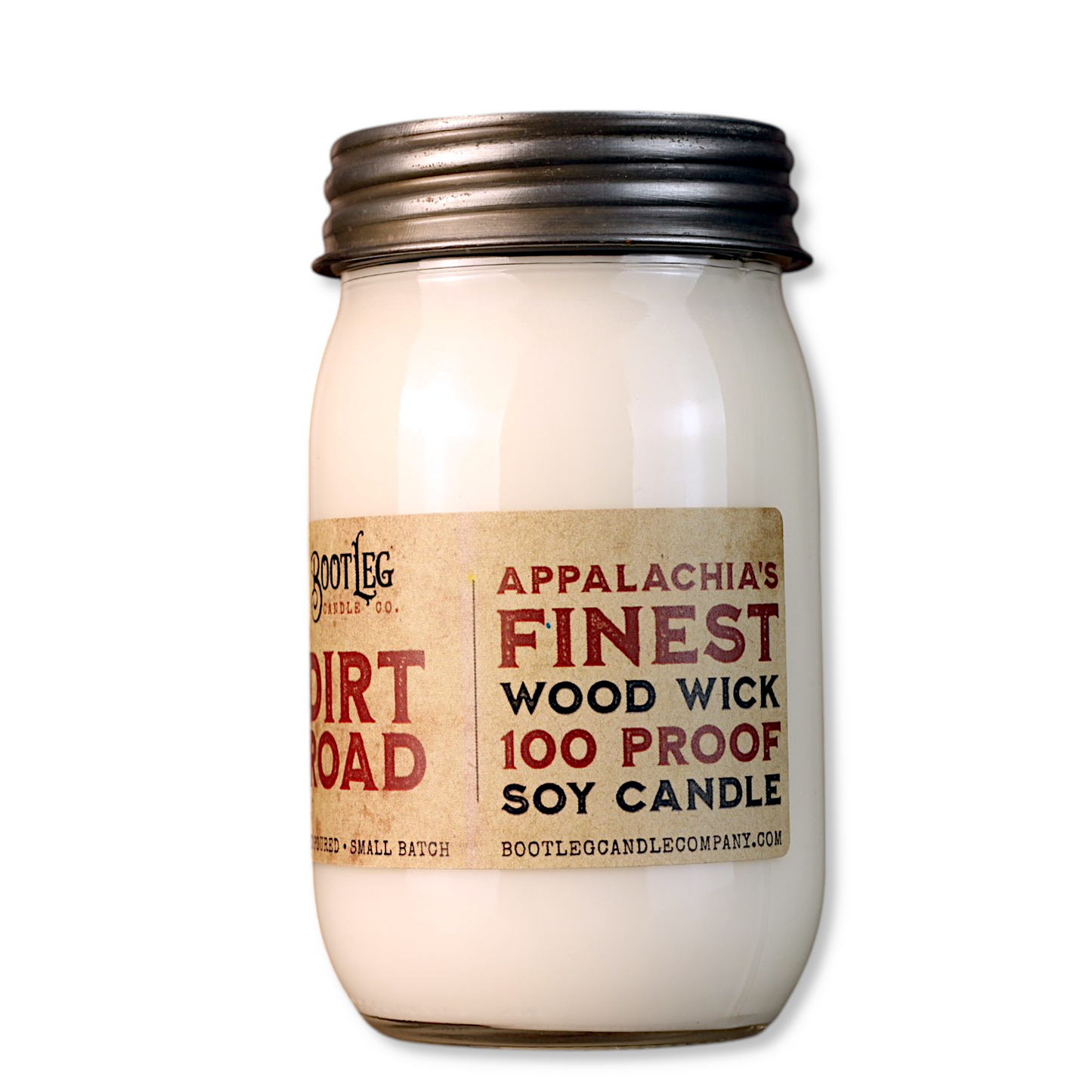 Dirt Road - 16oz. Soy Wax, Wood Wick Candle