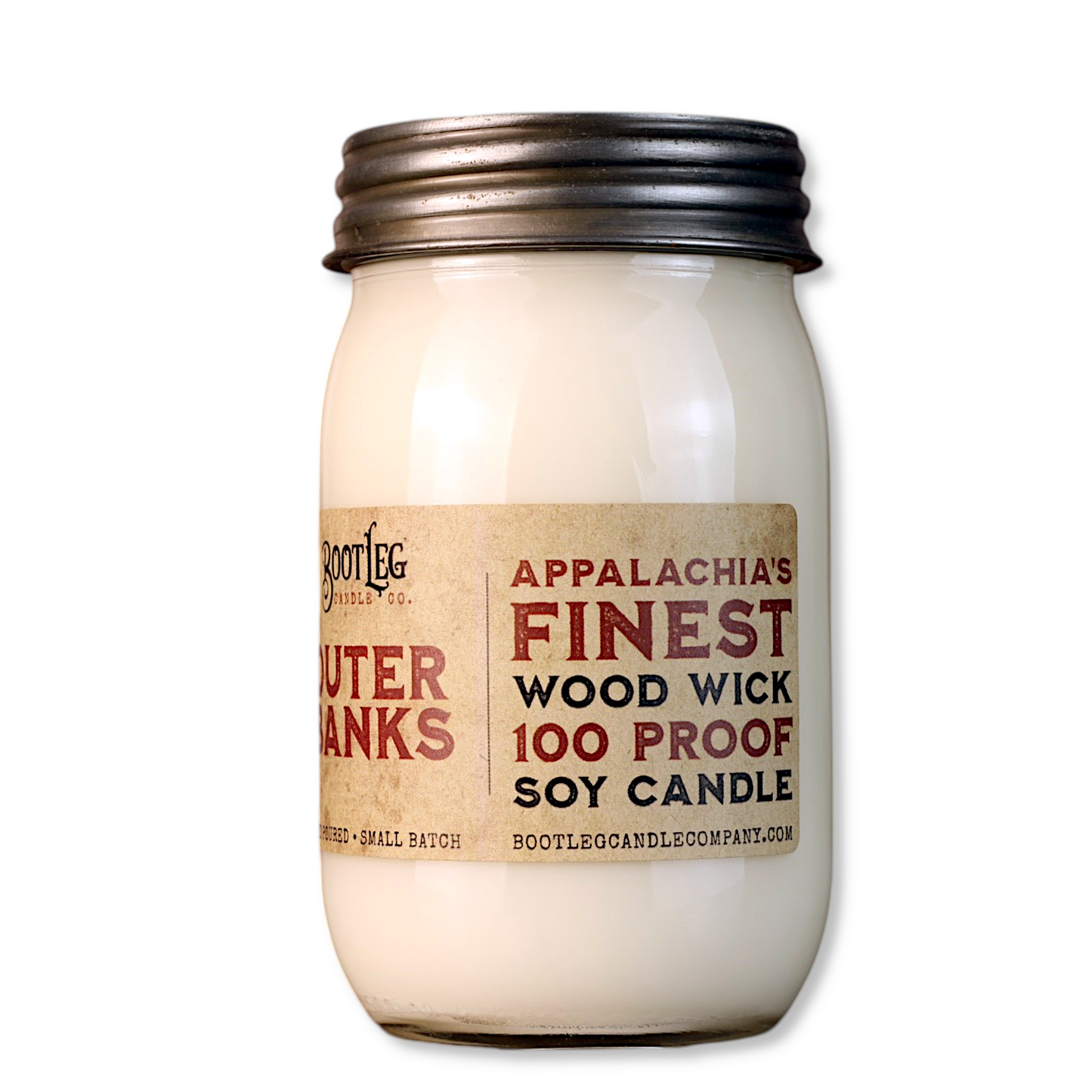 Outer Banks - 16oz. Soy Wax, Wood Wick Candle