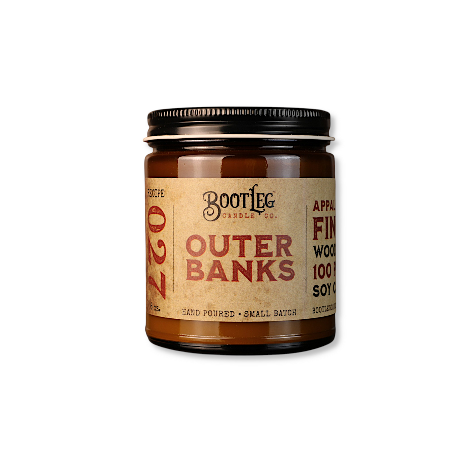 Outer Banks - 8oz. Soy Wax, Wood Wick Candle