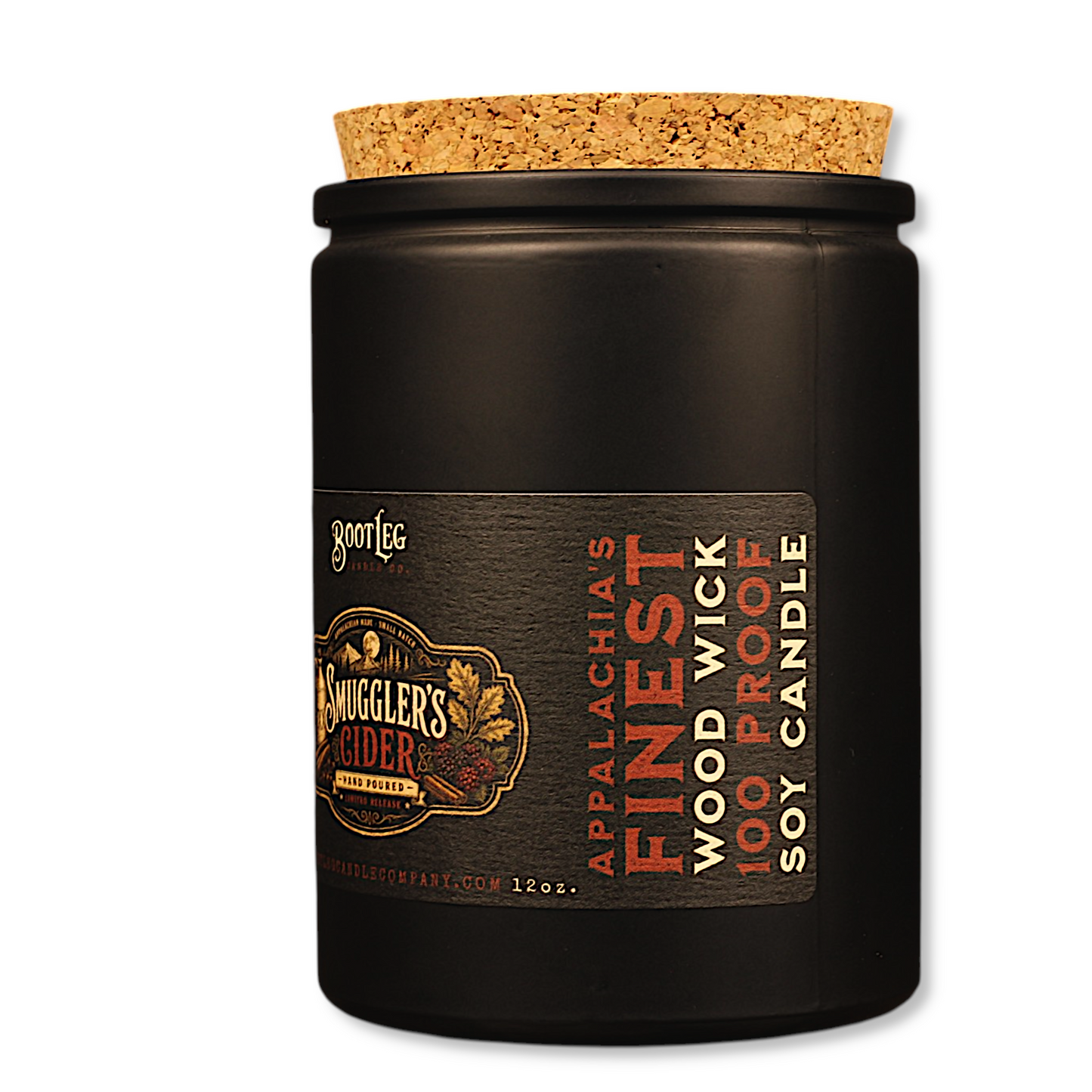 Smuggler's Cider - 12oz Wood Wick, Soy Candle